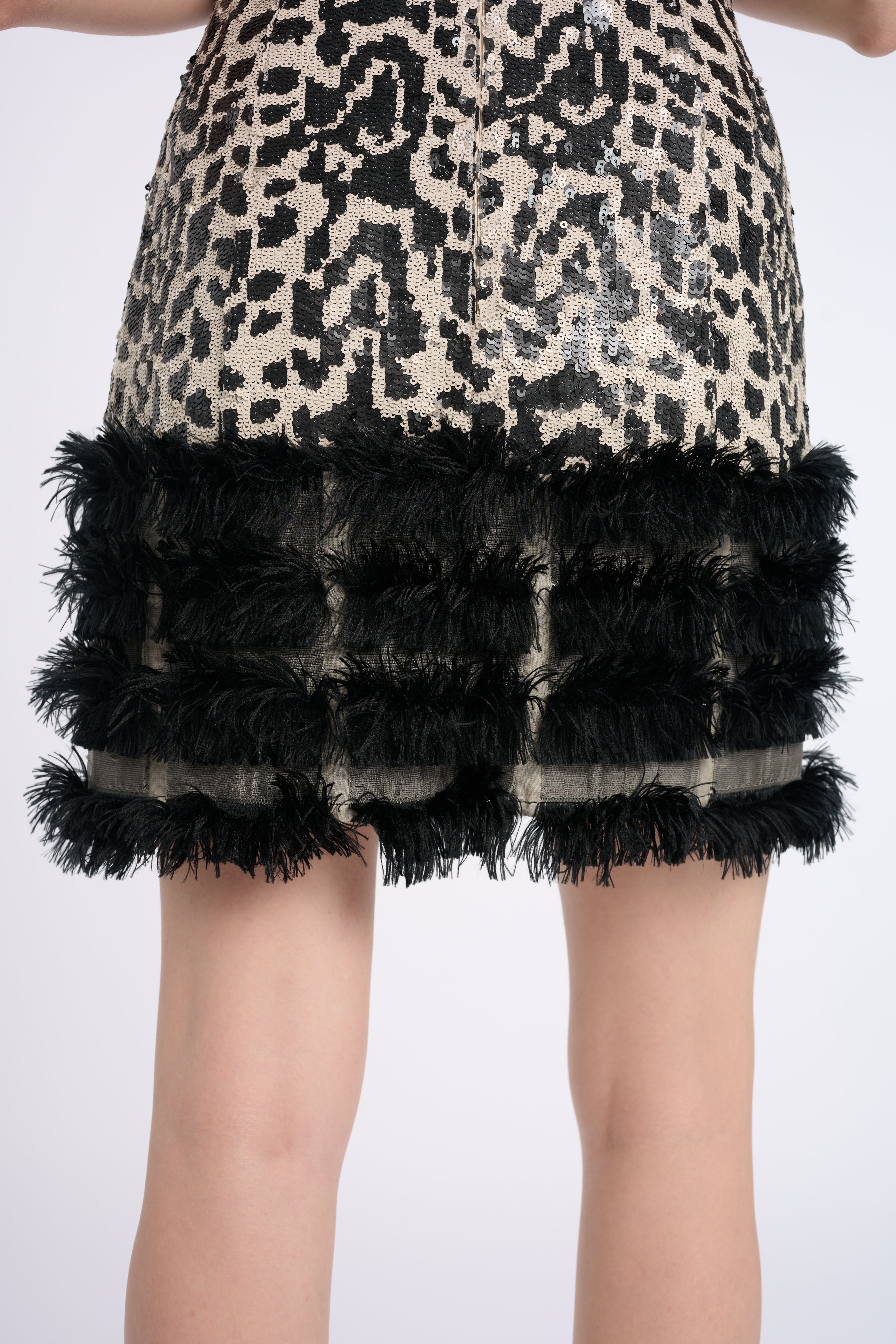 Leopard Spark Mini Dress