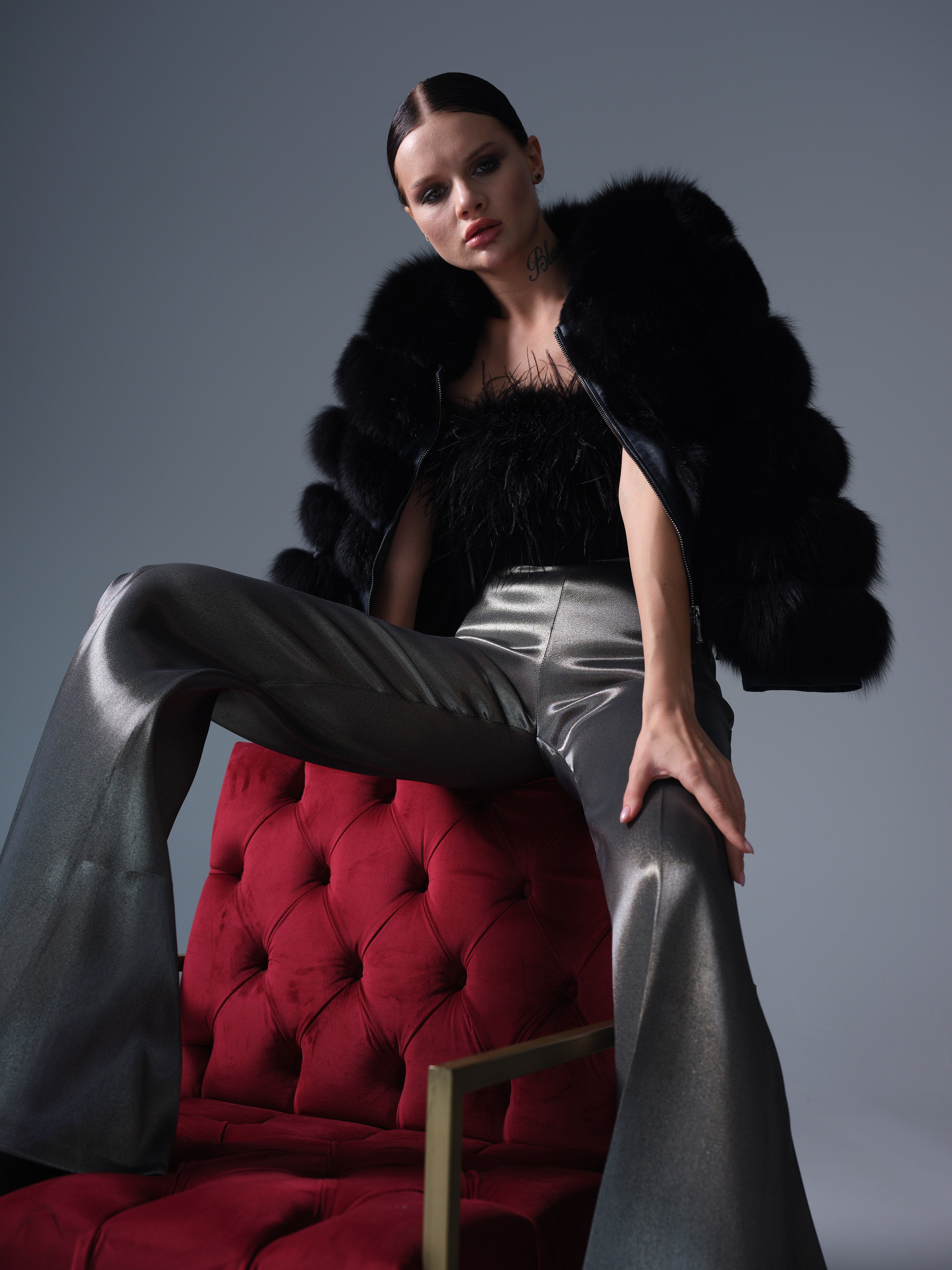 Feathered Luxe Jacket